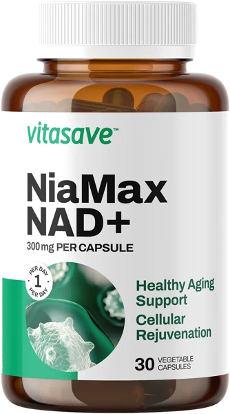 Vitasave NiaMax NAD+ 300 mg — 30 Vegetable Capsules