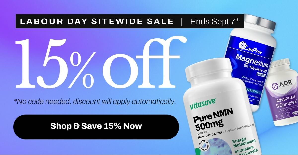 Labour Day Sitewide Sale — 15% off, no code needed, ends September 7